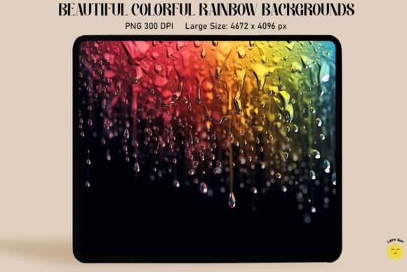 Download Rainbow Made of Heavy Rain Droplets - Rainbow Collection