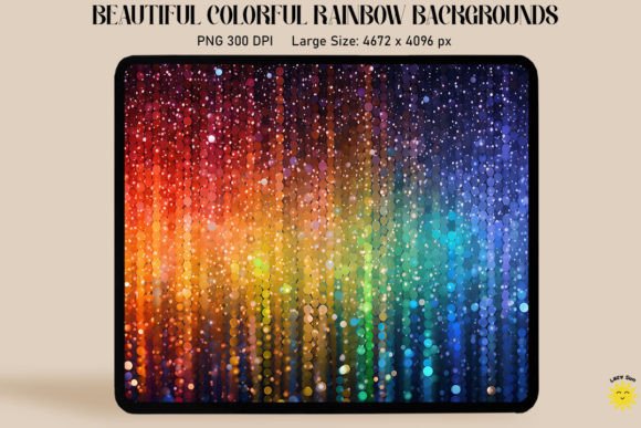 Download Beautiful Rainbow Color Art Backgrounds - Rainbow Collection