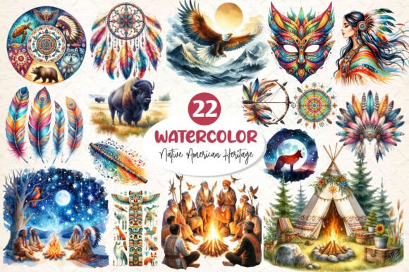 Download Native American Heritage Sublimation - Native american Collection