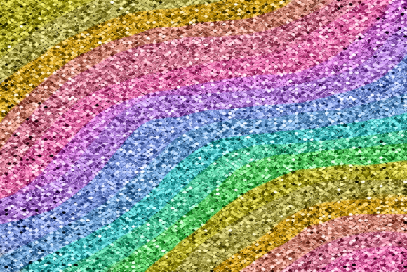 Download Rainbow Ombre Gradient Glitter Texture - Rainbow Collection