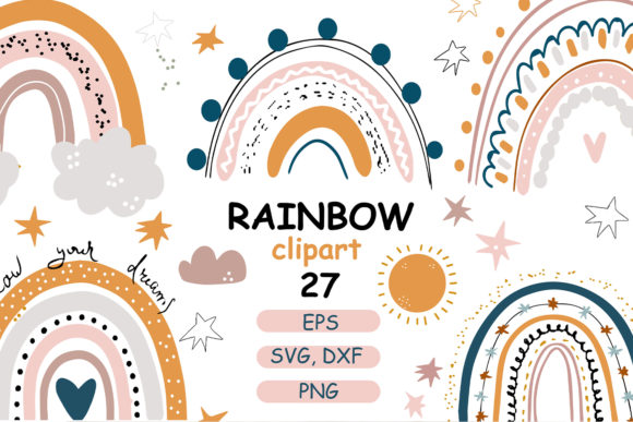 Download Rainbow Baby Pastel Clipart - Rainbow Collection
