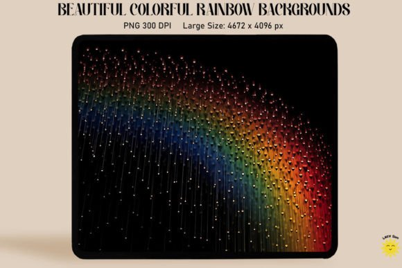 Download Rainbow Made of Heavy Rain Droplets - Rainbow Collection