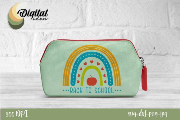 Download Back to School | Rainbow Pencilcase SVG - Rainbow Collection